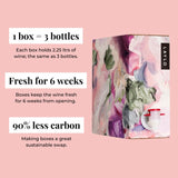 Laylo Luberon rosé wine 2.25L, UK version