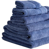 M&S face towels denim 650GSM, UK version