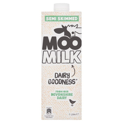 M&S Moo Semi Skimmed Long Life Milk 1L- Buy online at McGrocer