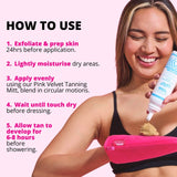 Skinny Tan self-tanning whip Medium 150ml (British brand)