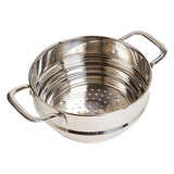 M&S stainless steel universal steamer silver, imported from the UK