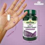 Natures Aid Acidophilus Complex probiotic supplement 60 capsules, imported from the UK