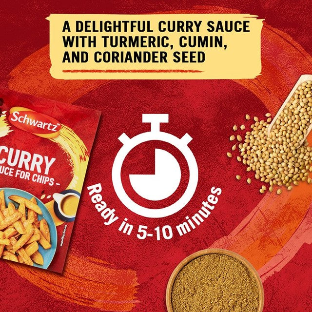 Schwartz mild curry sauce mix 30g (British brand)