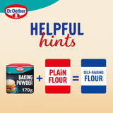 Dr. Oetker baking powder 170g - British product