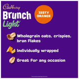 Cadbury Brunch Light orange chocolate cereal bars, UK version