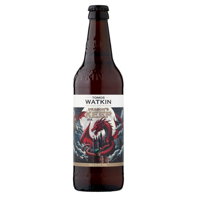 Tomos Watkin Dragon's Keep Premium Welsh IPA 500ml (British brand)