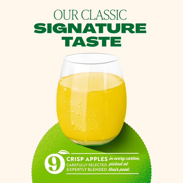 Tropicana pressed apple juice 900ml (British brand)