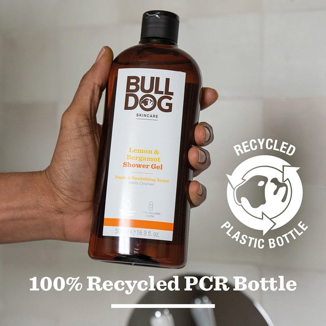 Bulldog Lemon & Bergamot shower gel 500ml, UK version