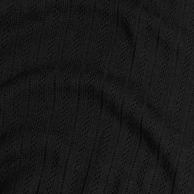 M&S Womens Thermal Pointelle Leggings Black Mix size 10, imported from the UK
