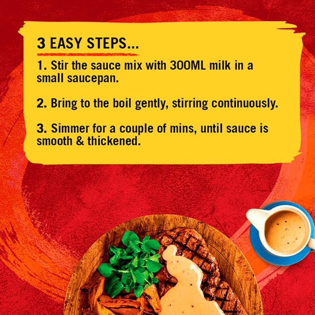 Schwartz creamy pepper sauce mix 25g (British brand)