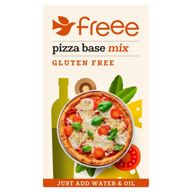 Freee gluten free pizza base mix, UK version