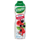 Teisseire zero sugar grenadine squash 600ml (British brand)