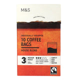 M&S House Blend coffee bags 10 - British product