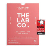 The Lab Co. non-bio laundry detergent sheets with energising scent for 64 loads (British brand)