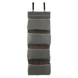 Premier Housewares over door hanging organiser 4 tier grey, imported from the UK