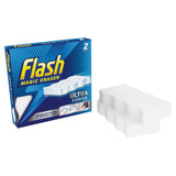 Flash Ultra Power Magic Eraser Scourer 2 per pack - British product