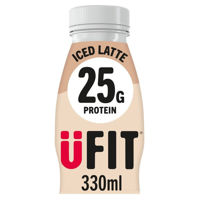 UFit Iced Latte Protein Milkshake 330ml (British brand)