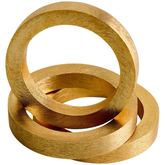 M&S metallic napkin rings set of 4, imported from the UK
