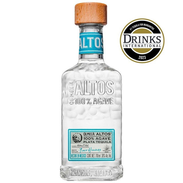 Olmeca Altos Plata tequila 70cl, imported from the UK