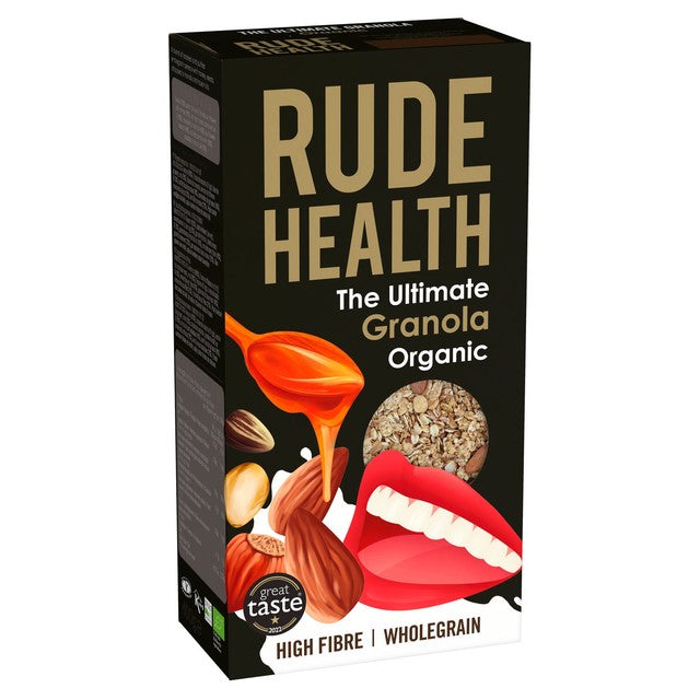 Rude Health Ultimate Granola 400g, imported from the UK
