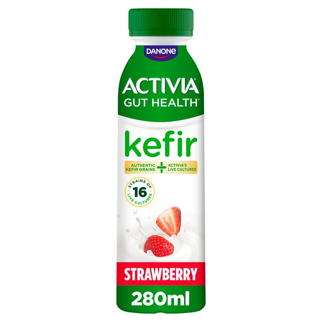 Activia Kefir Strawberry Gut Health Yoghurt Drink 280ml