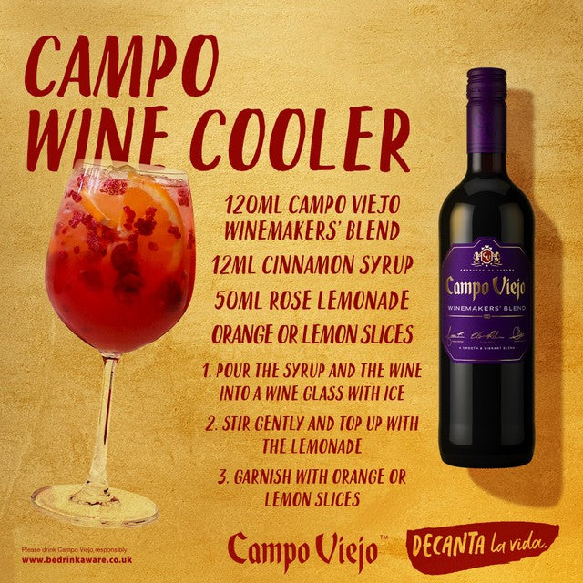 Campo Viejo Winemakers Blend red wine 75cl - British product