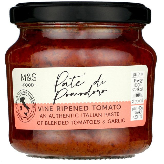 M&S tomato paste vine ripened 190g, imported from the UK