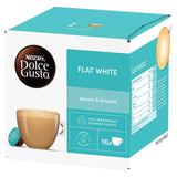 Dolce Gusto Flat White coffee pods 16 capsules, imported from the UK