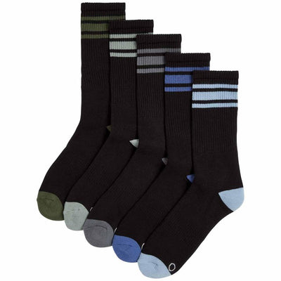 M&S M&S Men's Goodmove Cool & Fresh Cushioned Sports Socks 5-Pack, Black, Size 6-8- Buy online at McGrocer