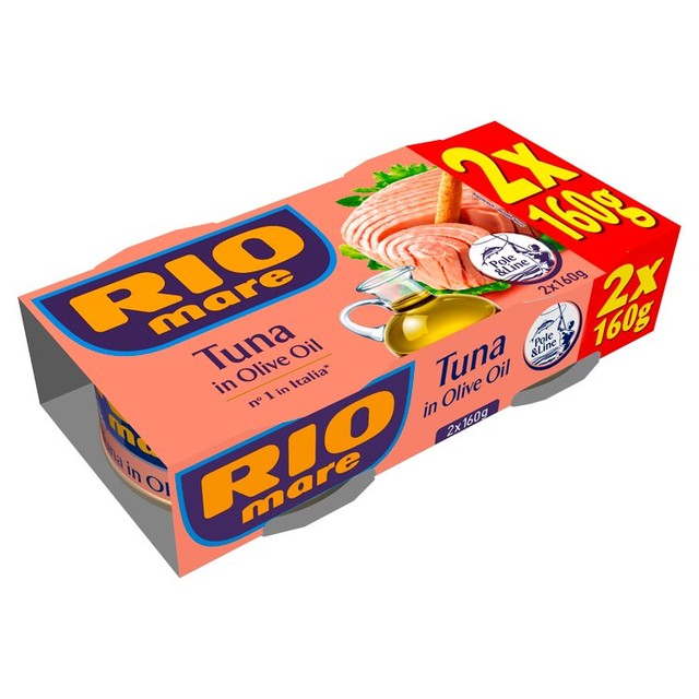 Rio Mare canned tuna in olive oil 160g, imported from the UK
