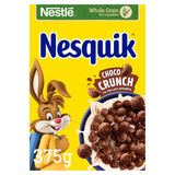 Nesquik chocolate cereal 375g, imported from the UK