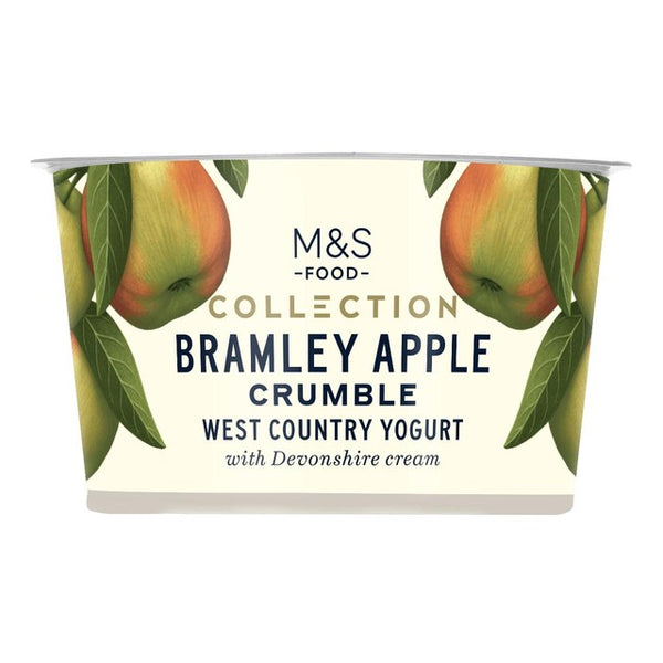 M&S Bramley Apple Crumble Extra Thick Yogurt 150g