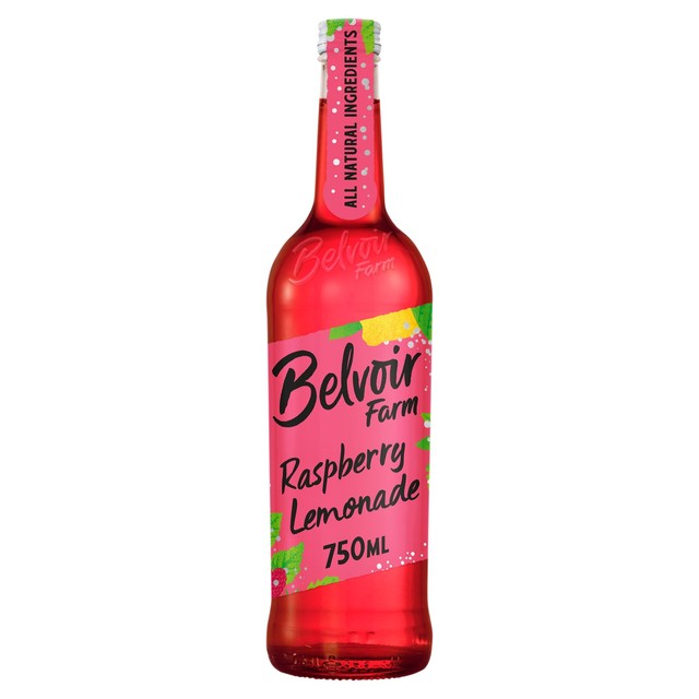 Belvoir raspberry lemonade drink 750ml - British product