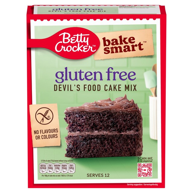 Betty Crocker cake mix gluten free 425g - British product