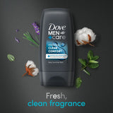 Dove Men+Care Clean Comfort Body Wash 55ml - British product