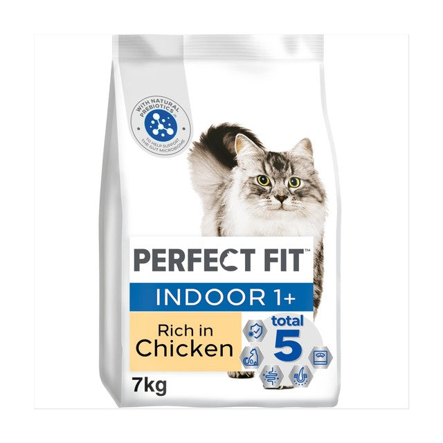 Perfect Fit Chicken Dry Cat Food 7kg, imported from the UK