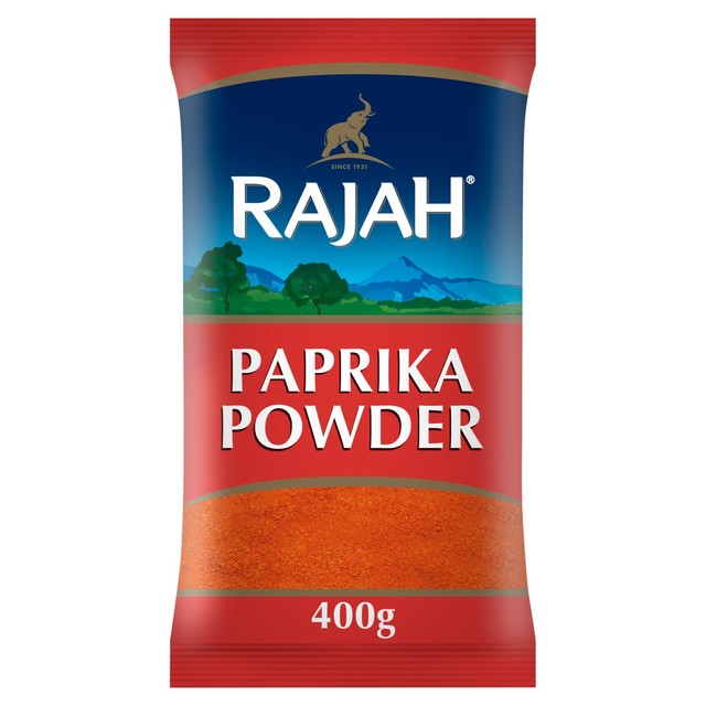 Rajah ground paprika powder 400g, imported from the UK