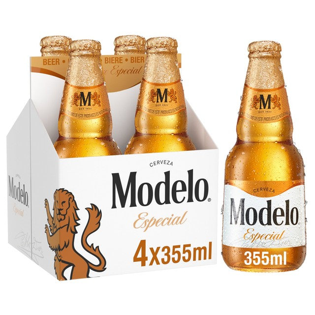 Modelo Especial beer 355ml (British brand)