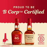 Maker's Mark Kentucky Straight Bourbon 70cl imported from the UK