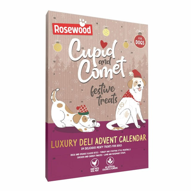 Cupid & Comet Dog Advent Calendar - British product