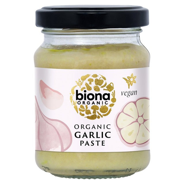 Biona Organic Garlic Paste 130g - British product