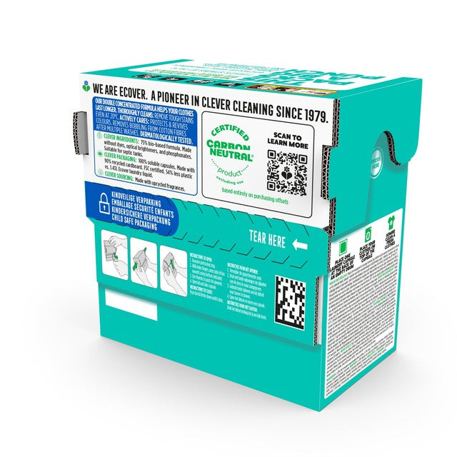 Ecover Bio Laundry Capsules 34 Washes - British product