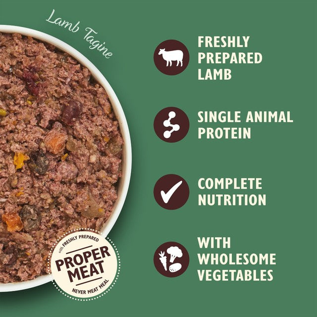 Lily's Kitchen Lamb Tagine wet dog food tray 150g, UK version