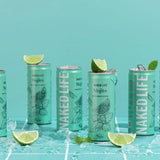 Naked Life Mojito Spritz non-alcoholic cocktail 4 x 250ml, imported from the UK