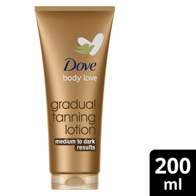 Dove Dermaspa Summer Revived Medium-Dark Gradual Tanning Body Lotion 200ml