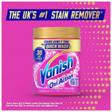 Vanish fabric stain remover powder for colours 470g (British brand)