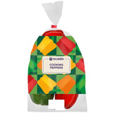 Ocado Vegetable Mixed Bell Peppers 800g, imported from the UK