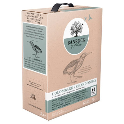 Banrock Station Colombard Chardonnay vin på kartong 3L