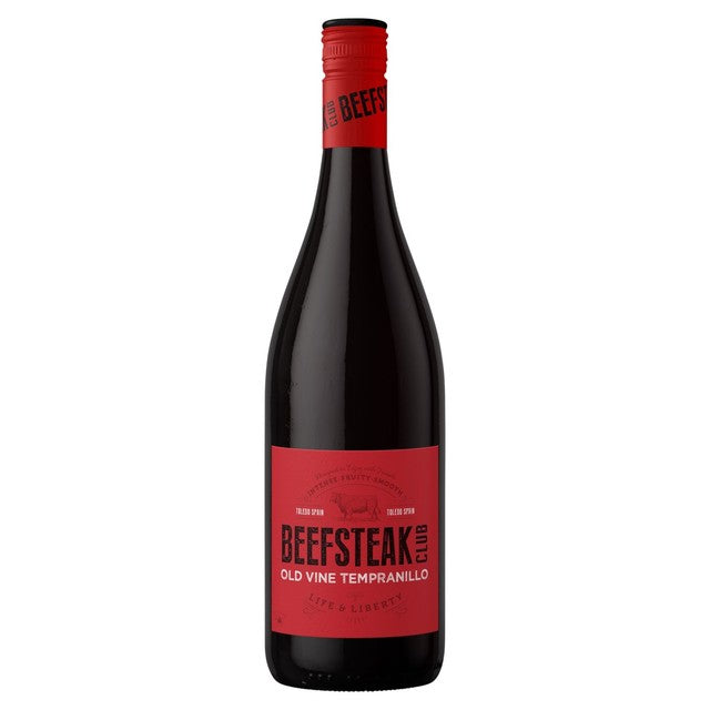 Beefsteak Club Tempranillo Red Wine 75cl - British product