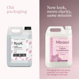 Miniml Fabric Conditioner Pink Dragonfruit & Orchid 5L, imported from the UK